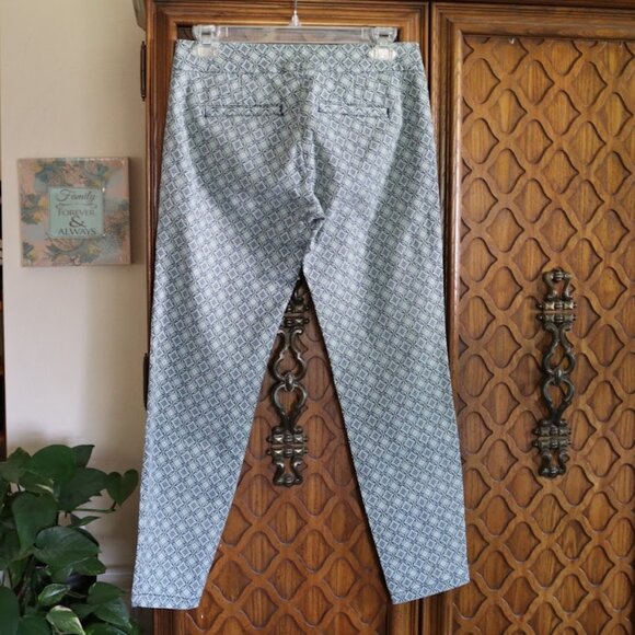 Bebop Printed Skinny Ankle Crop Pants NWOT! - Size 3/4 - Picture 6 of 16